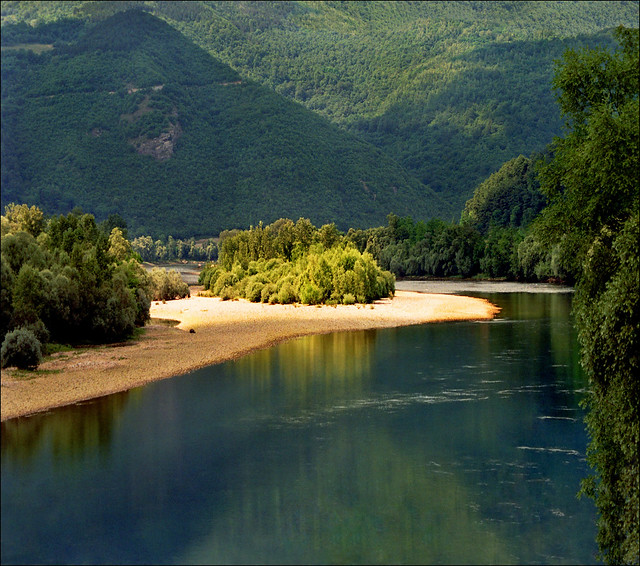 Green Drina - summer landscape