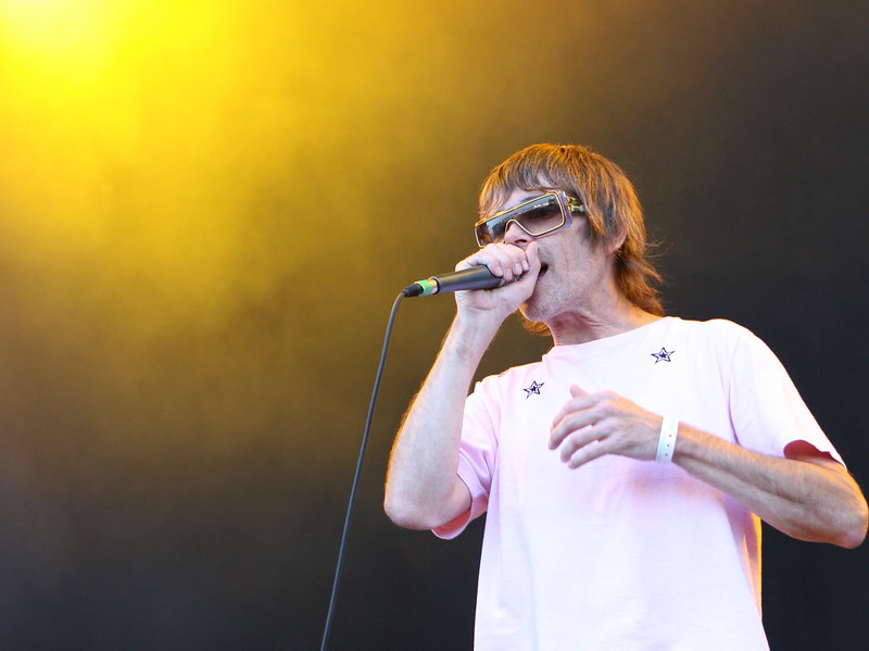 Ian Brown en el Summercase 08 de Barcelona