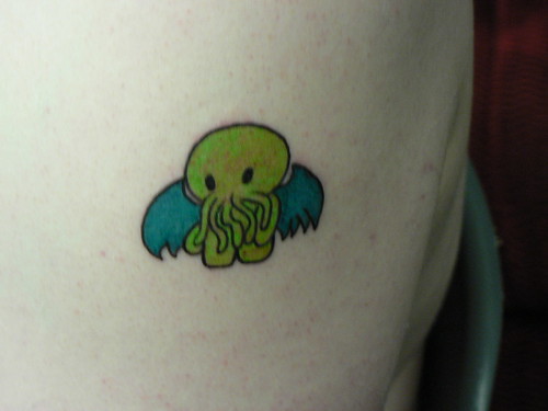 HP Lovecraft | Cthulhu Temporary Tattoo – TattooIcon