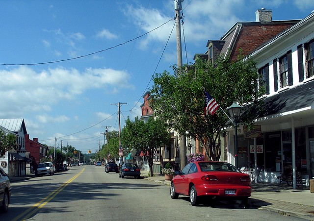 Looking south on Main Street, Waynesville, Ohio