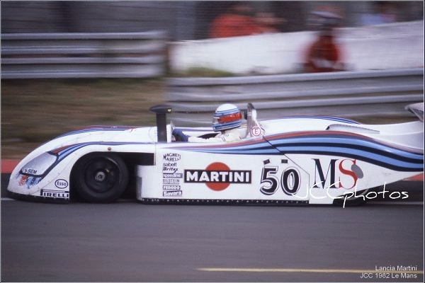 24 Heures du Mans 1982 Lancia LC1 Martini Piercarlo Ghinzani