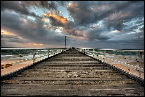 sunset clouds digital canon geotagged pier jetty south australia adelaide 2008 hdr grange xsi sigma1020mm 450d digitalrebelxsi lushaki luketscharke geo:lat=34902585 geo:lon=138487848