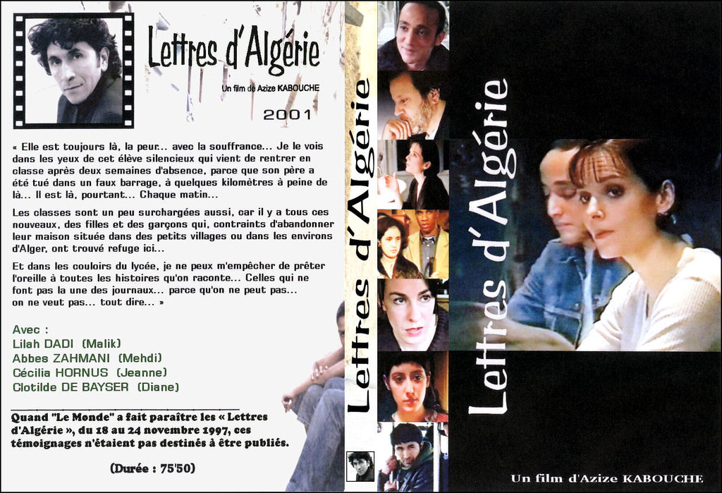 Azize KABOUCHE 2001 Les Lettres d'Algérie - Pochette DVD…