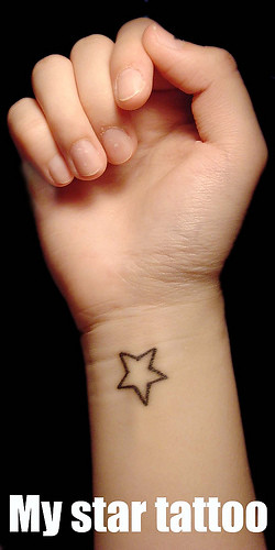 star wrist tattoo | More at ! | David D | Flickr