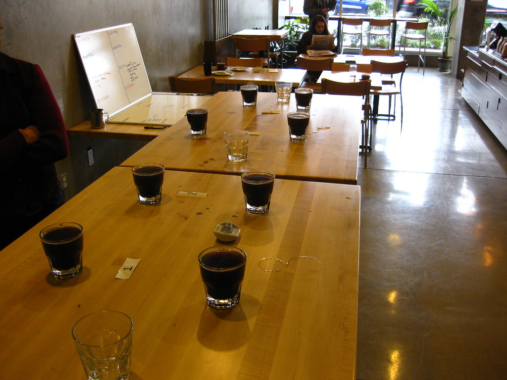Barefoot Coffee Cupping