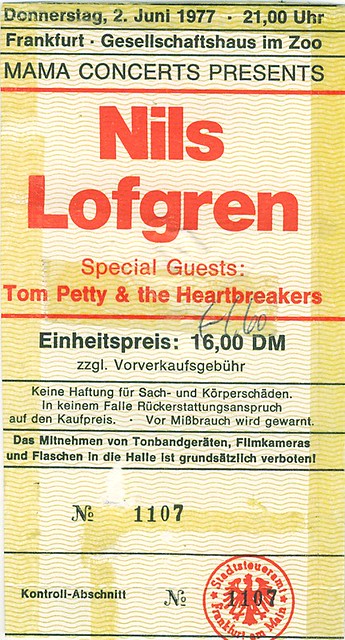 Lofgren, Nils + Tom Petty - FfM - Zoo - 1977