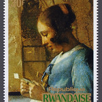 【Vermeer's letter stamp】ルワンダ1975/10/13 682