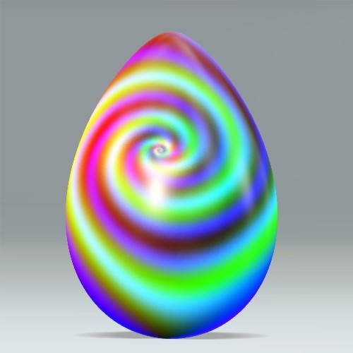 Spiral egg