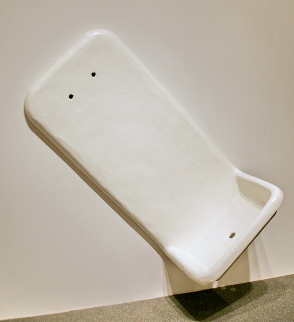 The Slanted Sink by Robert Gober