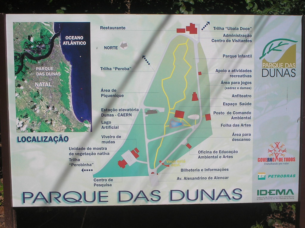 Mapa guia,parque das dunas(Natal-rn | Arnaldo Windson | Flickr