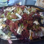 Red Leaf and Radish Salad