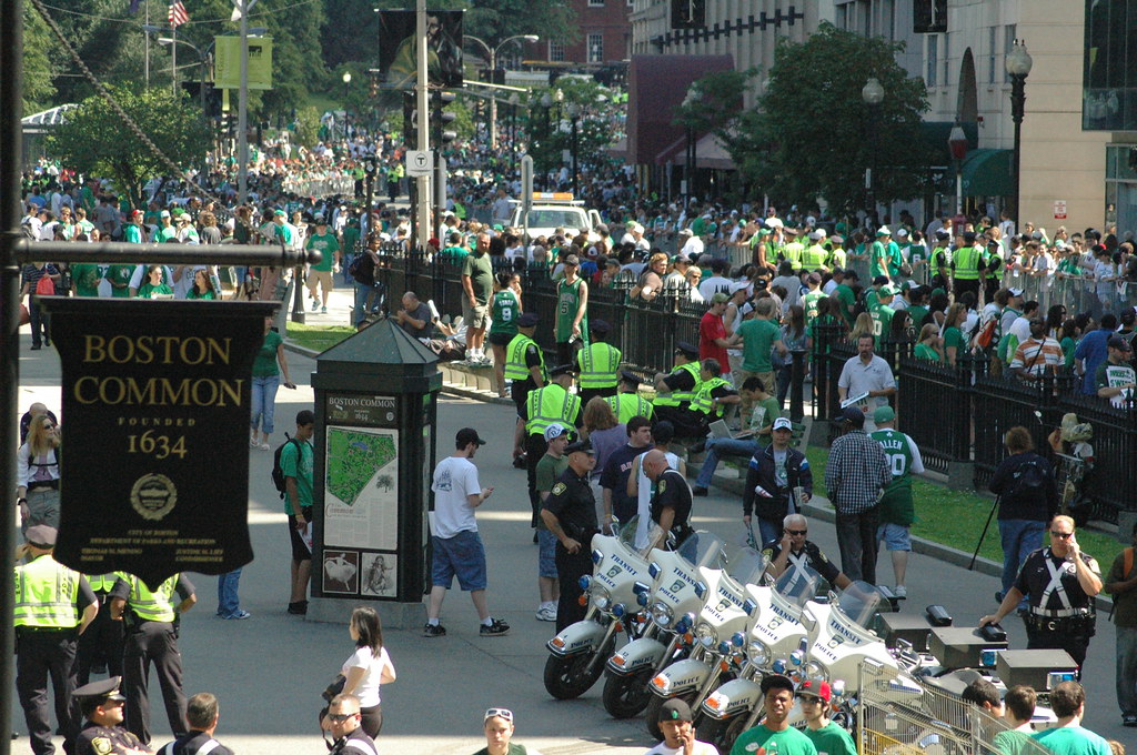 Celtics Parade Emerson College Flickr