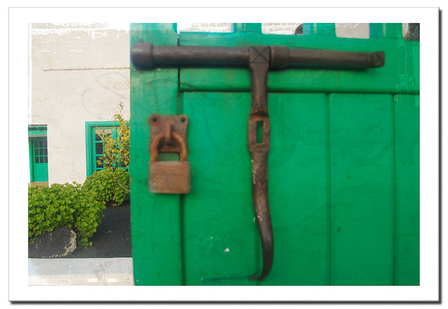 The green door.-
