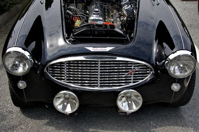 1959 Austin Healey 100-6 Front End