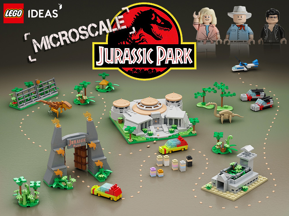 Lego Ideas | Micro Jurassic Park