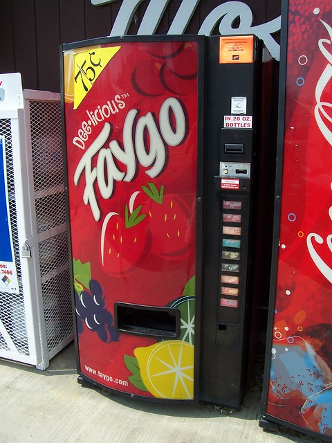 Faygo Vending Machine