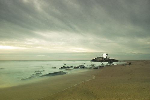 ocean sunset sea sky cloud beach abbey landscape sand tide faith religion shoreline atlantic geology miramar spacetime senhordapedra finiteness physicalweathering