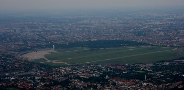 Berlin-Tempelhof  (THF / EDDI) seen from D-AQUI