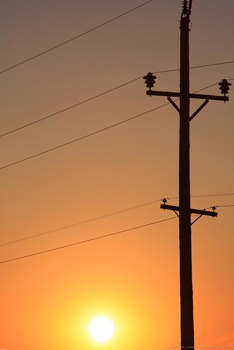 sunset sky sun canon eos telephone pole 40d