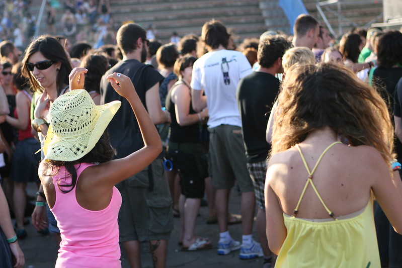 Ambiente en el Summercase 08 Barcelona