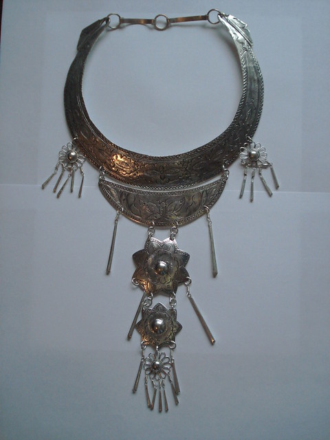Hmong silver necklace