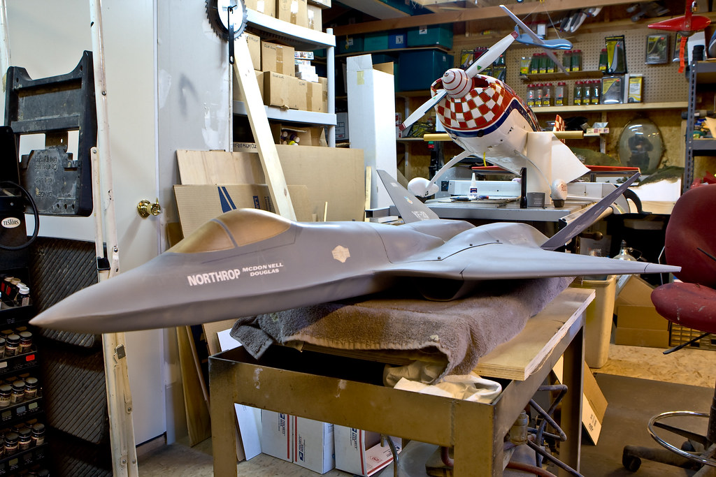 YF-23 ATF R/C Model | For full details click here All images… | Flickr