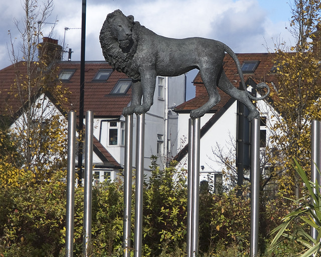 Lion on Stilts