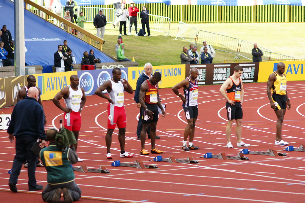 Men's 100M Final Olympic Trials