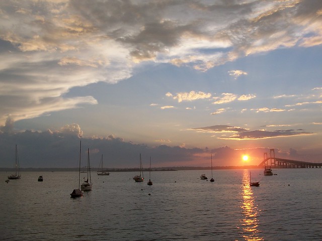 August Sunset, Newport RI