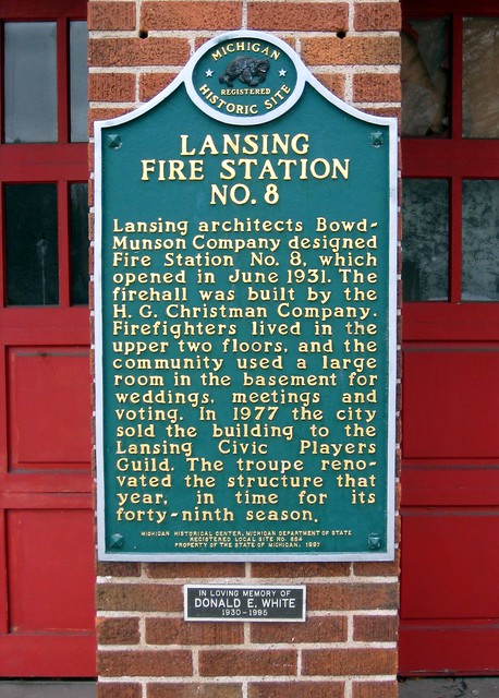 Fire Station Historical Marker
