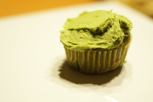 green tea cupcake | by Carcharzel