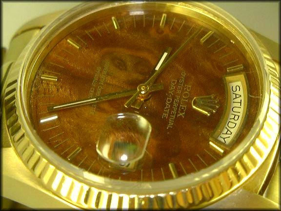 Rolex Day-Date 1803/8 - Dial macro