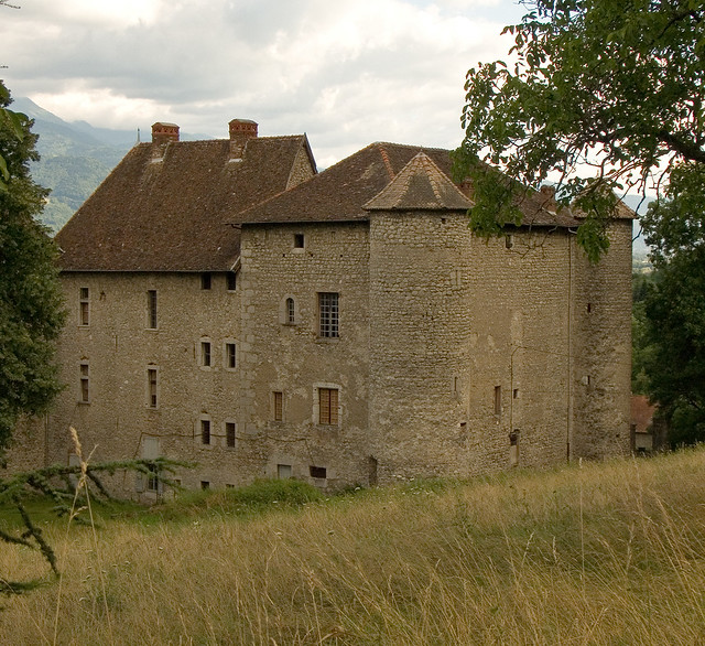 Château (XIVe-XVIIe s.) du Carré, La Terrasse (Isère, France)