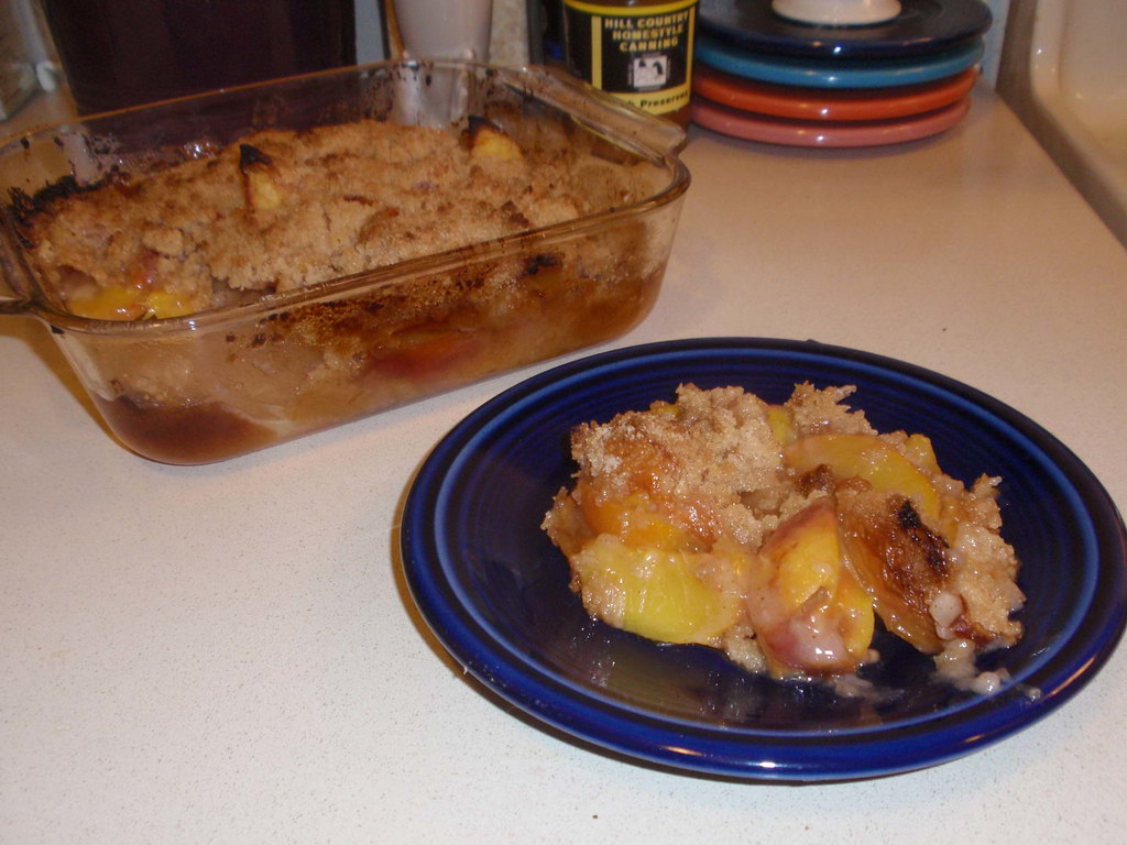 Fresh Peach Crisp