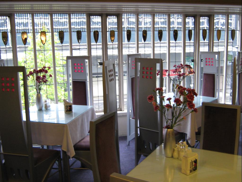 Glasgow- The Room de Luxe at The Willow Tearooms, C. R. Mackintosh, M. Macdonald