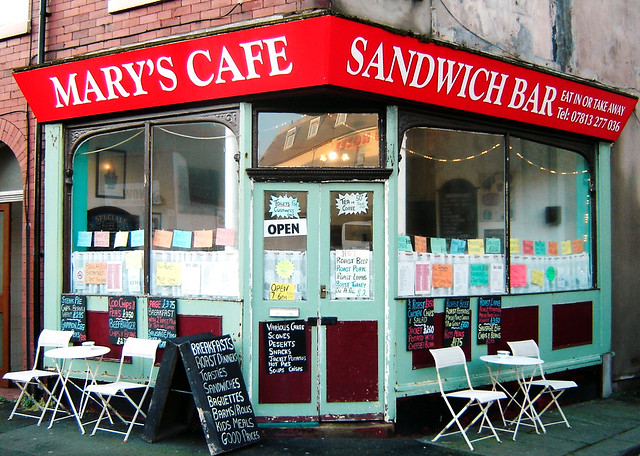 Mary's Cafe, General Street, Blackpool