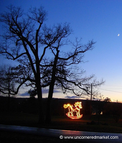 christmas sunset usa holiday america lights unitedstates dusk pennsylvania scranton nepa dpn dunmore