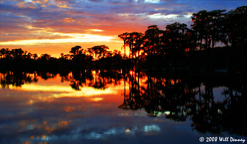 park sunset sky lake america georgia fire state wildlife united management area recreation states lakeland banks