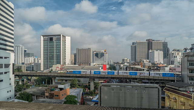View from my hotel room, Bangkok
