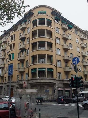art deco apartment block: Turin | mermaid | Flickr