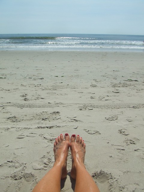 Legs in Sand