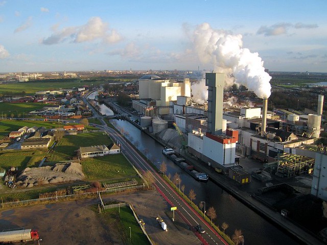Beet root sugar refining factory, Vierverlaten, Netherlands
