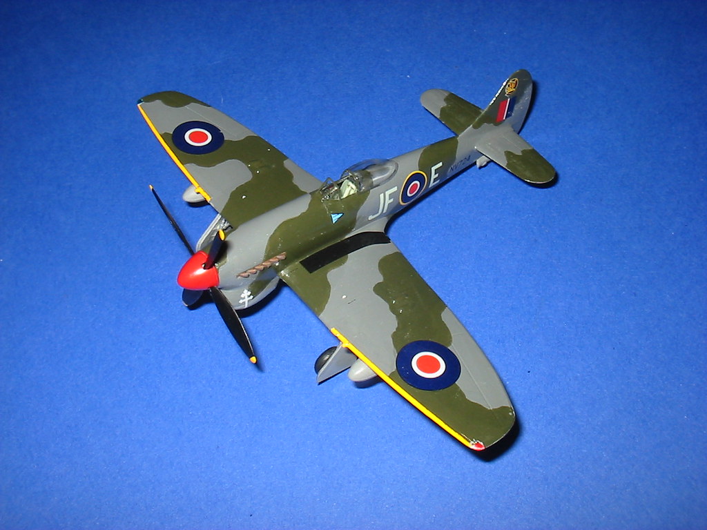 Academy post-war 1/72 Hawker Tempest V  done, port, fore, quarter