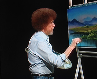 Bob Ross and the recession | by professional housewife