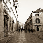 Entering Dubrovnik's old town