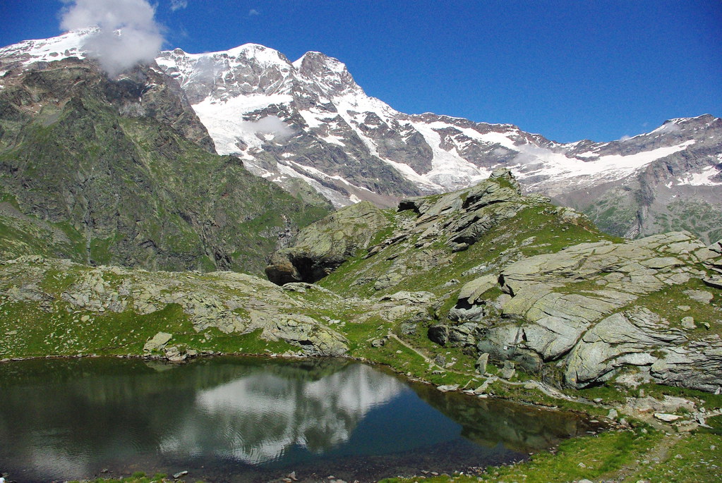 Monte Rosa | Il Rosa si specchia nel laghetto dei girini all… | Flickr