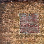Brick Wall 2 -  old renovation Greencastle Indiana