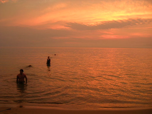 sunset sky favorite beach water jack dusk michigan steve 2006 lakemichigan loren