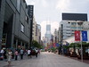 Calle Nanjing en Shangai