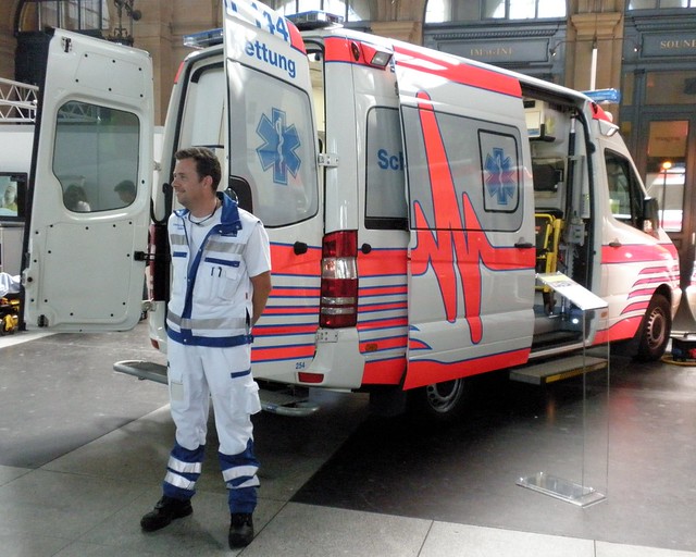 Swiss Ambulance, Zurich, Switzerland